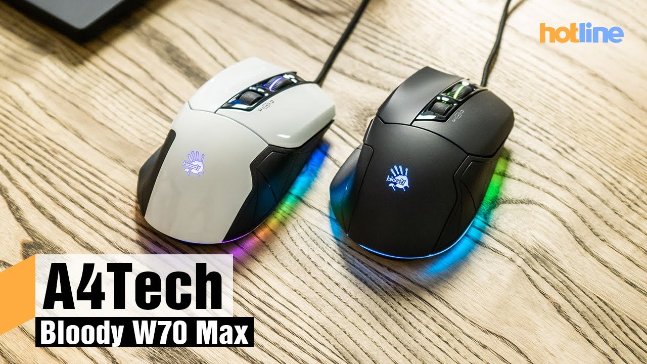 Bloody W70 Max - огляд недорогої ігрової миші від A4Tech