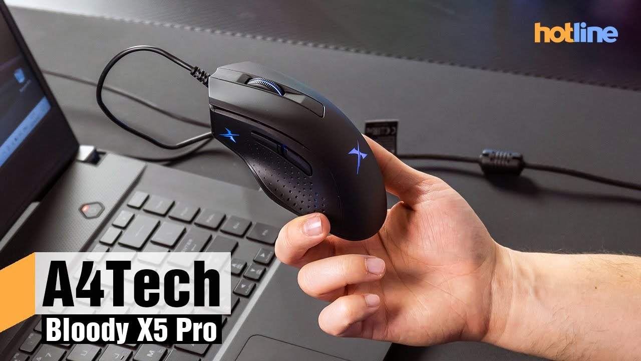 A4Tech Bloody X5 Pro - огляд ігрової миші